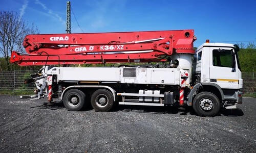 Аренда бетононасоса (автобетононасоса) CIFA K36 XZ (909 F8)