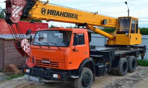 Автокран Ивановец КС-45717К-1 25 тонн