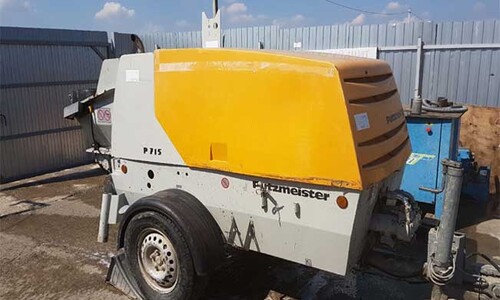 Аренда стационарного бетононасоса Putzmeister P 715 TD