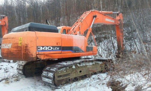 Аренда гусеничного экскаватора Daewoo SOLAR 340LC-V