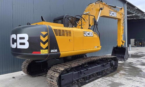 Аренда гусеничного экскаватора JCB JS 205