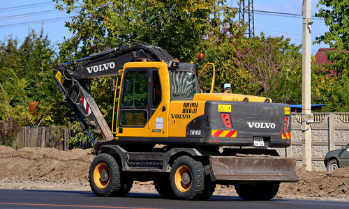 Аренда колесного экскаватора Volvo EW145B