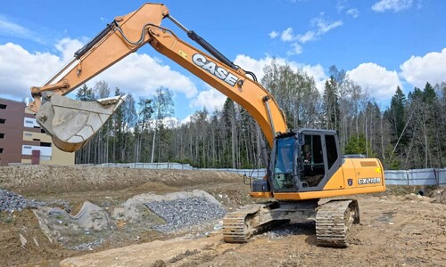 Аренда гусеничного экскаватора Case CX210B