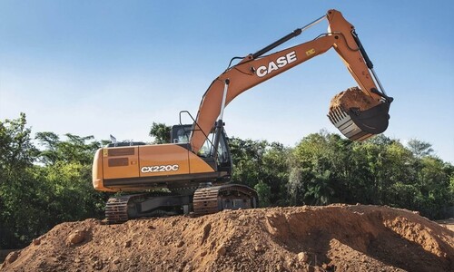 Аренда гусеничного экскаватора Case CX220C