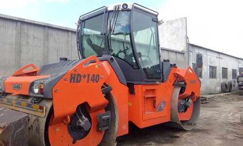 Аренда гладковальцового катка Hamm HD+ 140 VV.
