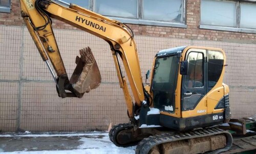 Аренда мини-экскаватора Hyundai R60-9S