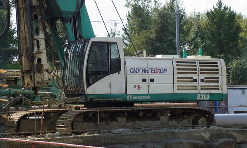 Аренда сваебойной установки Casagrande B300